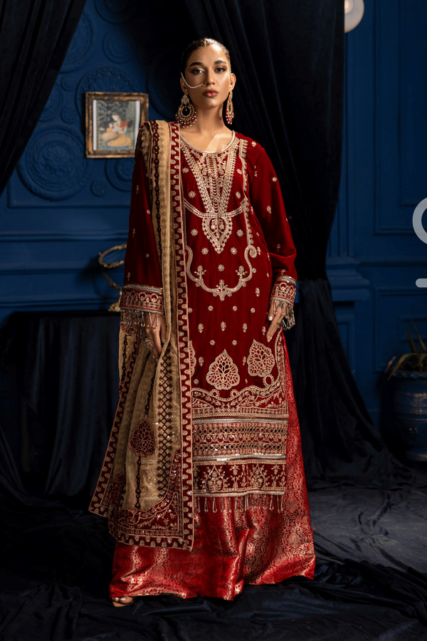 D4- Meerat Luxury Velvet By Rakhna