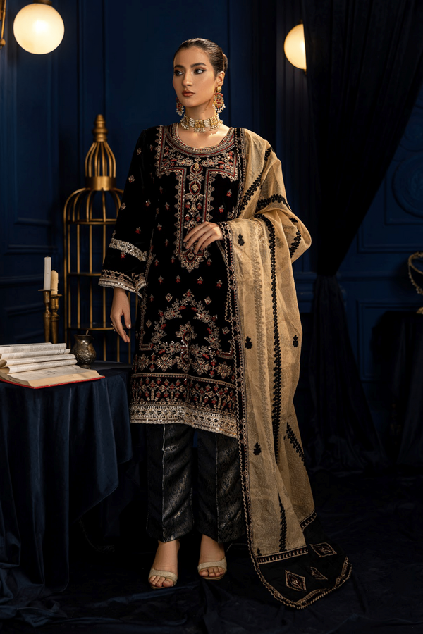 D5 - Meerat Luxury Velvet By Rakhna