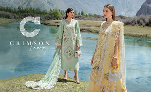 Crimson Lawn'24 - Sharif Cloth Center