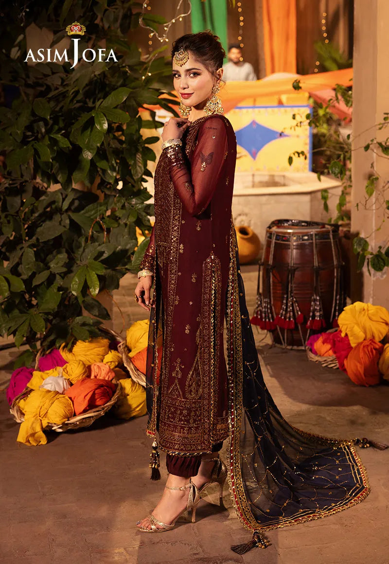 AJCD 20 - Chamak Dhamak By Asim Jofa Luxury Chiffon