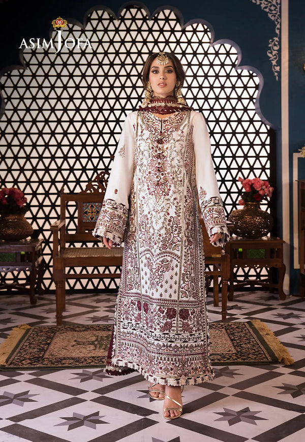 AJFI 13 - Fasana e Ishq By Asim Jofa Luxury Lawn