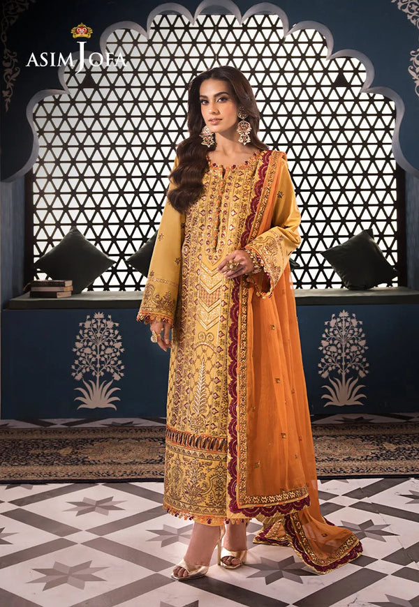 AJFI 19 - Fasana e Ishq By Asim Jofa Luxury Lawn