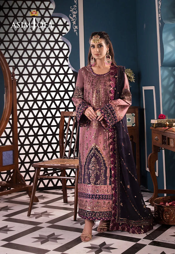 AJFI 22 - Fasana e Ishq By Asim Jofa Luxury Lawn