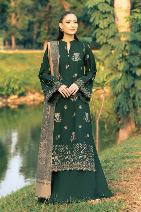 D01 - ONORA Khaddar with Wool Shawl