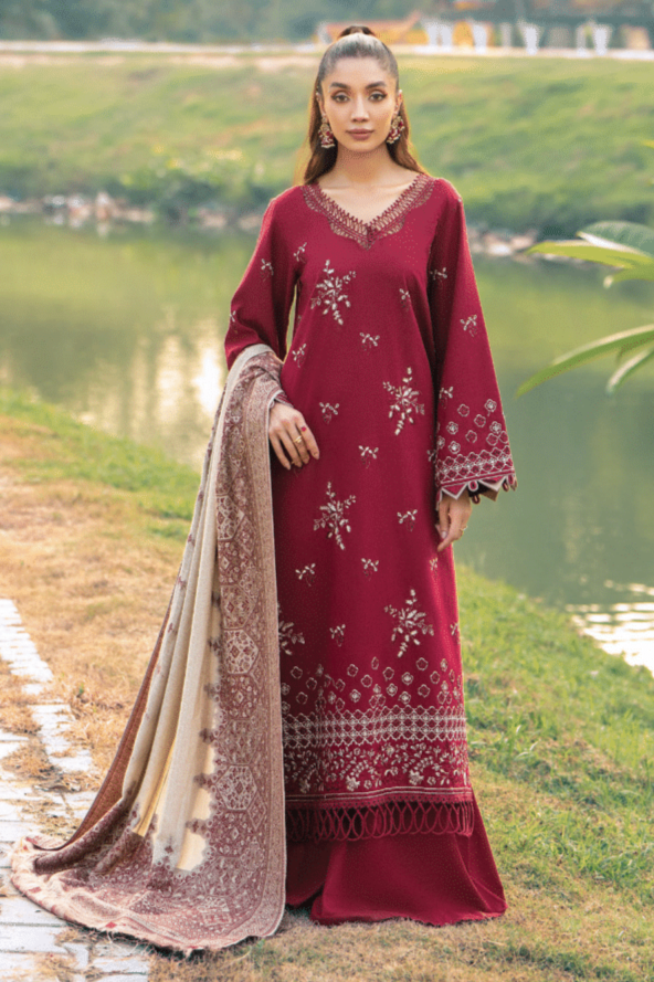 D10 - ONORA Khaddar with Wool Shawl