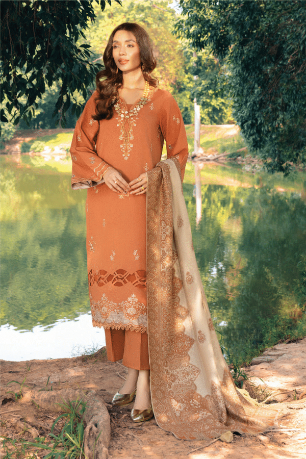 D04 - ONORA Khaddar with Wool Shawl