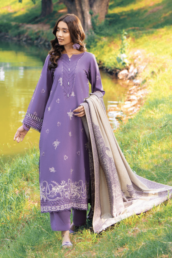 D06 - ONORA Khaddar with Wool Shawl