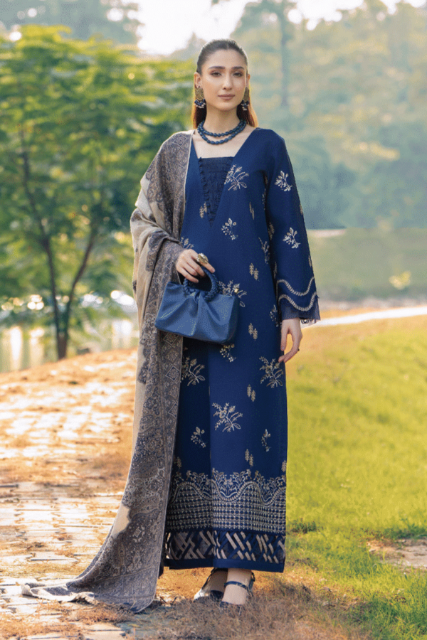 D08 - ONORA Khaddar with Wool Shawl