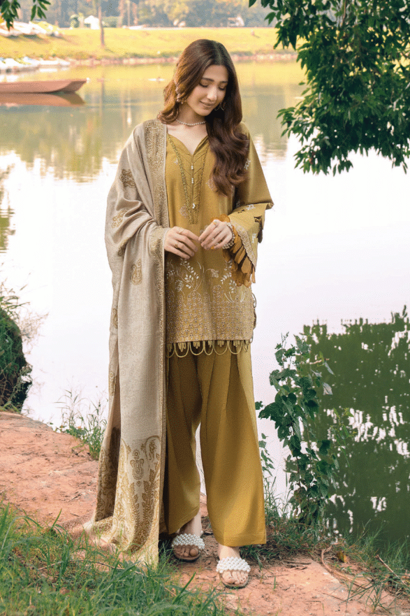 D09 - ONORA Khaddar with Wool Shawl