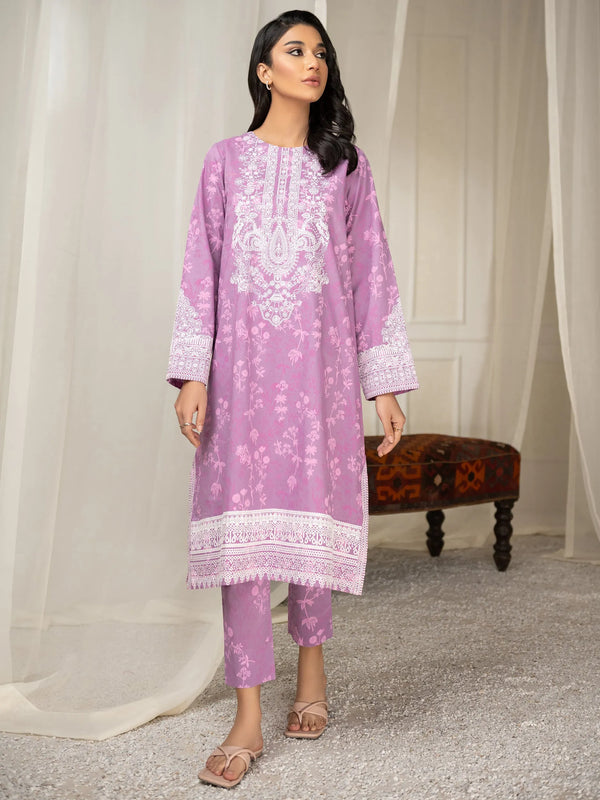 U2479 Mauve - Limelight Luxury Printed Lawn Unstitched 2 Piece