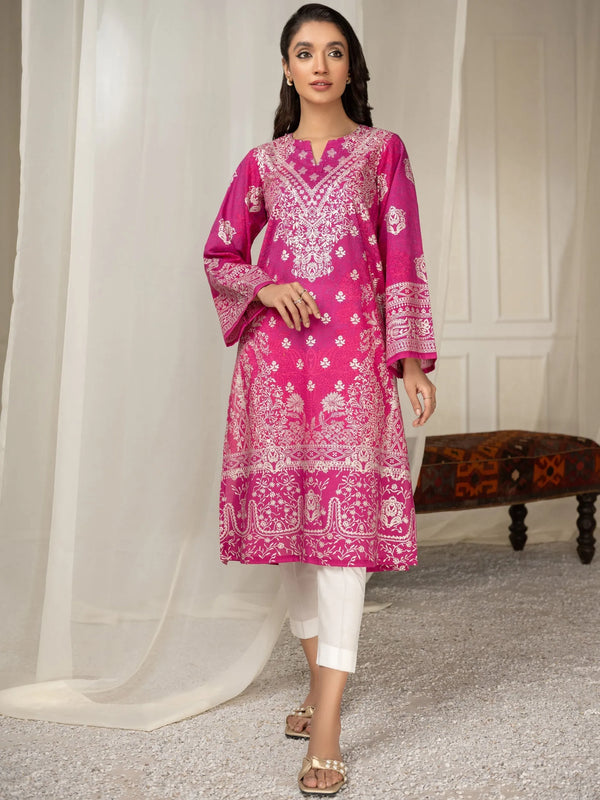 U2830 Pink - Limelight Luxury Printed Lawn Unstitched Shirt