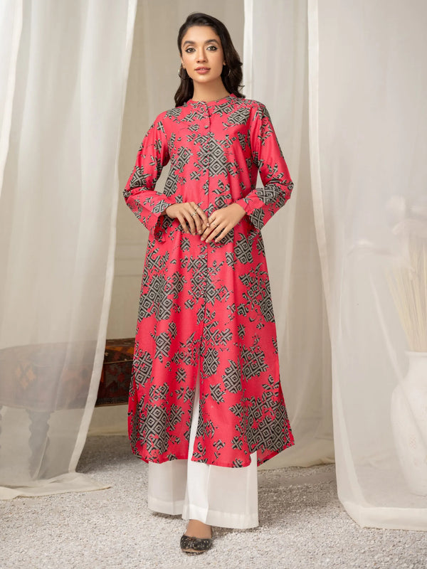 U2829 Red - Limelight Luxury Printed Lawn Unstitched Shirt