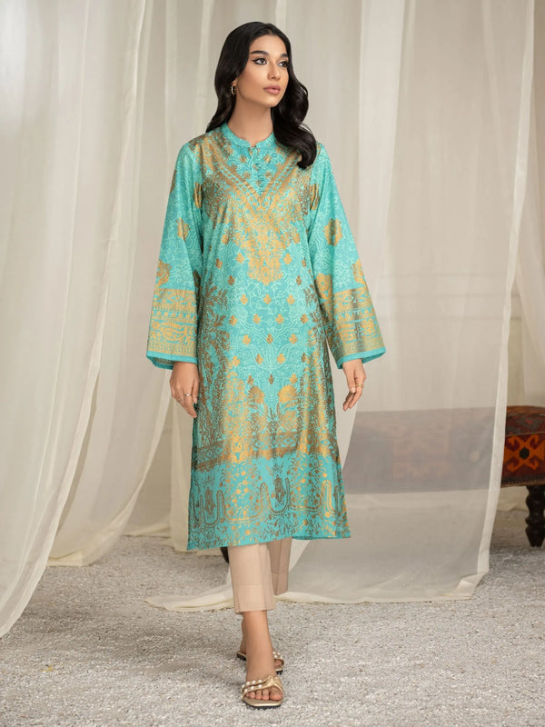 U2830 SkyGreen - Limelight Luxury Printed Lawn Unstitched Shirt