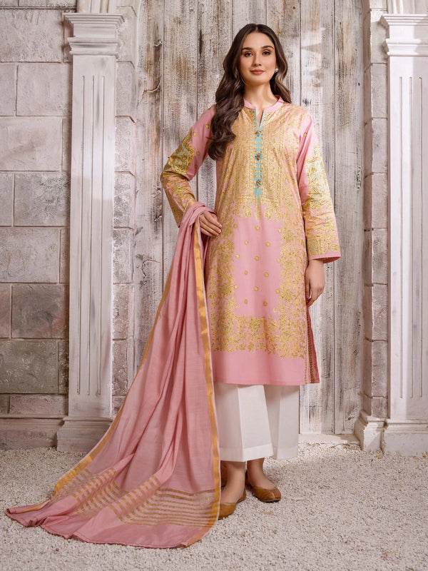 U2969 Pink - Limelight Luxury 2 Piece Paste Printed Lawn Unstitched