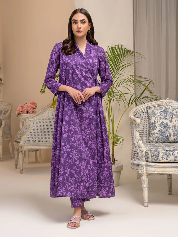 U3341 Purple - Limelight Luxury Printed Lawn Unstitched Shirt