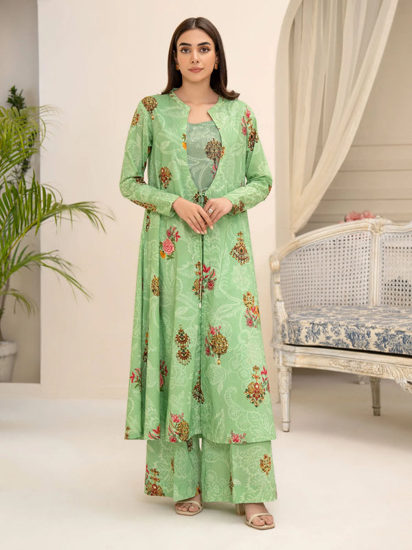 U3362 Turquoise - Limelight Luxury Printed Lawn Unstitched Shirt