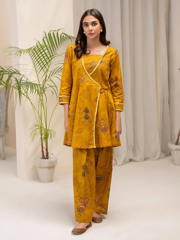 U3362 Yellow - Limelight Luxury Printed Lawn Unstitched Shirt