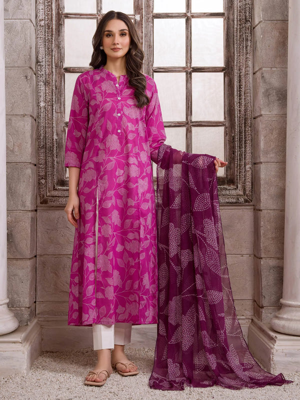 U3378 Pink - Limelight Luxury 2 Piece Printed Lawn Unstitched