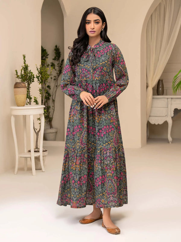 U3396 Grey - Limelight Luxury Printed Lawn Unstitched Shirt