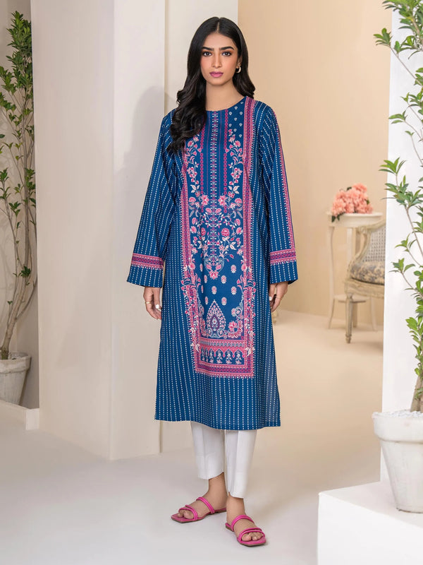 U3401 Blue - Limelight Luxury Printed Lawn Unstitched Shirt