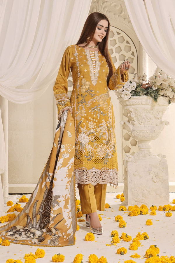 187 - Vasal Zari Embroidered Viscose By Dressline